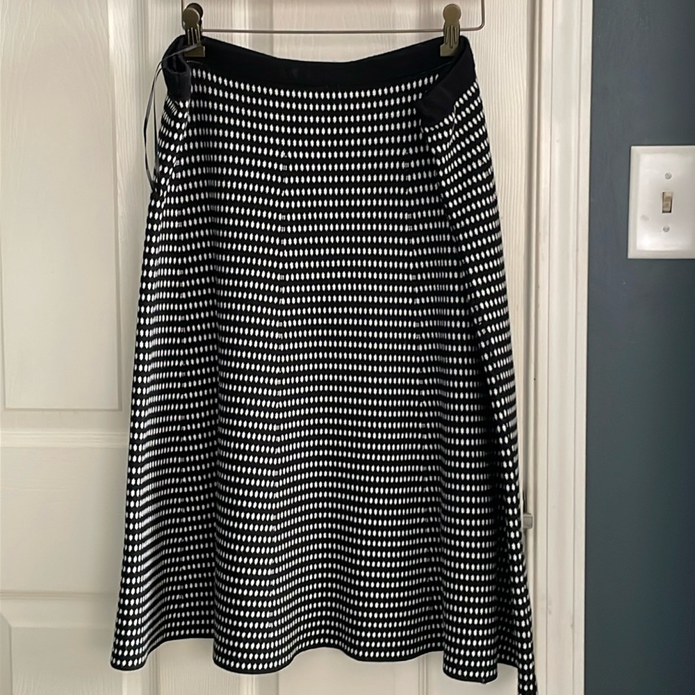 Knit a-line skirt